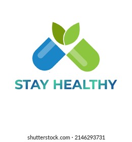 Stay Healthy Logo And Template