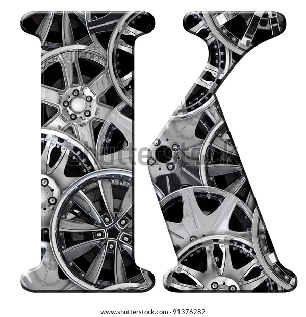 steel car alloy alphabet
symbol - k