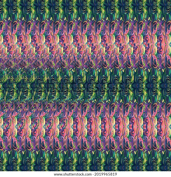 Stereogram Illusion Dragon 3 Head Monster Stock Illustration 2019965819 ...