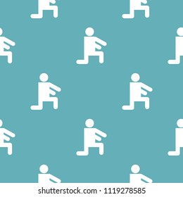 Stick Figure Stickman Pattern Seamless Repeating Stock Illustration ...