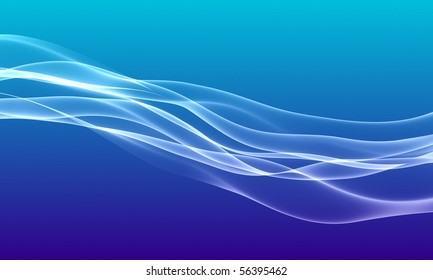 stilyzed background blue wave