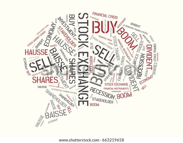 \
- STOCK EXCHANGE - image with words associated with the topic STOCK\
EXCHANGE, word cloud, cube, letter, image,\
illustration