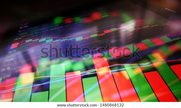 Stock Market\
Analytics Charts\
Illustration