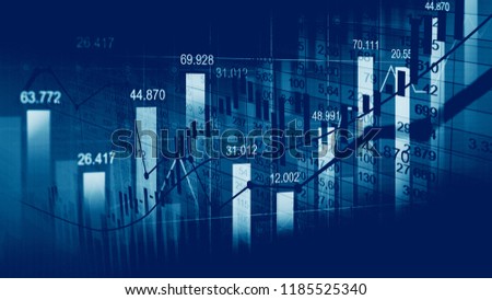 stock market forex trading graph graphic stock illustration