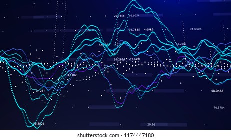 Stock Market Graph Investment Graph Concept Stock Illustration 1174447174