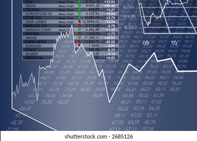 Stock Market Illustration Stock Illustration 2685126 | Shutterstock