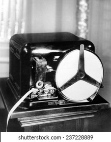 Stock Ticker Used On Wall Street And At The Stock Exchange In The Late 1920s Through The 1940s.