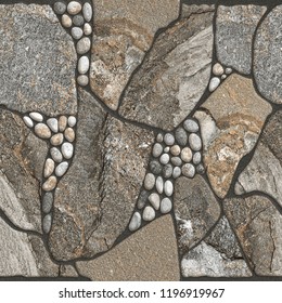 Stone And Wood Floor Tiles Design Texture Geometric Pattern