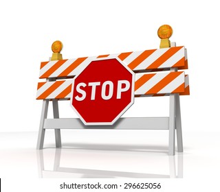 Stop Barrier のイラスト素材 Shutterstock