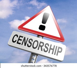 Stop Censorship Free Mind No Suppression Freedom Of Speech And Thought Not Censoredpolitical Academic And Personal Human Rights 