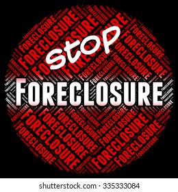 Stop Foreclosure Showing Stopped Control And Borrower