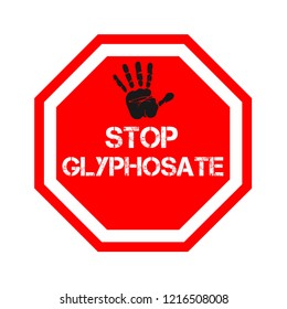 Stop Glyphosate Sign