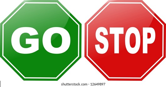 Stop Go Sign