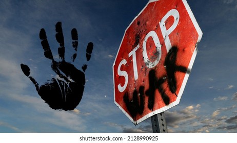 Stop now war collection image. 