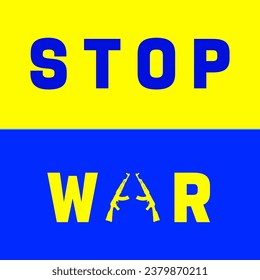 stop war representing the war 