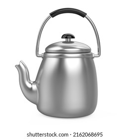 Stovetop Kettle Isolated. 3D Rendering