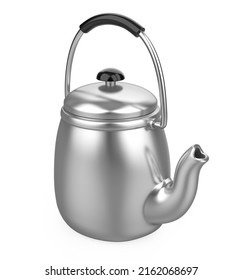 Stovetop Kettle Isolated. 3D Rendering