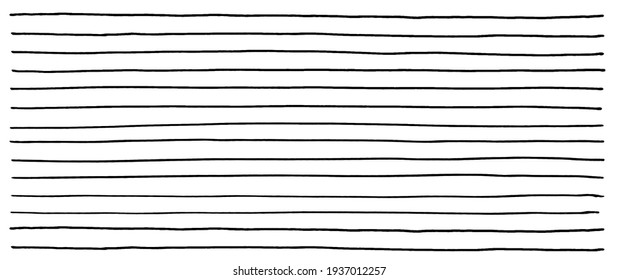 Straight lines sketch drawn black 