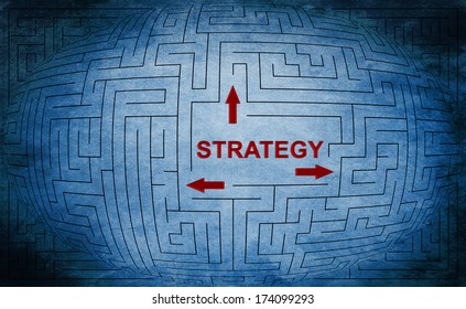 Strategy maze concept