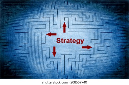 Strategy maze concept