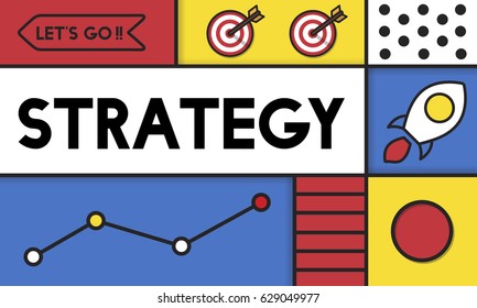 Strategy Planning Process Vision Word