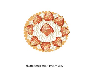 苺タルト のイラスト素材 画像 ベクター画像 Shutterstock