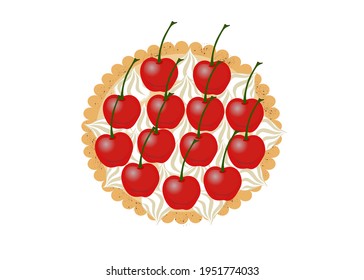 苺タルト のイラスト素材 画像 ベクター画像 Shutterstock