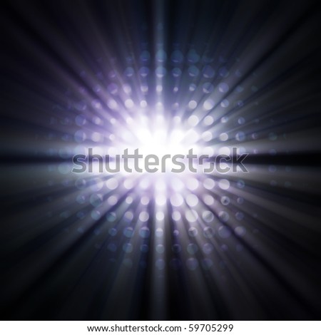 streaks of light
