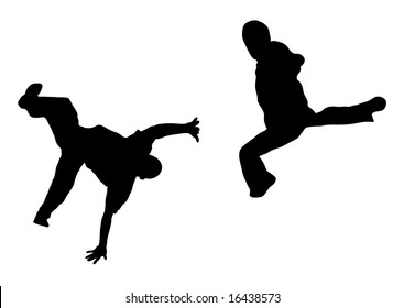 Male Street Dance Hip Hop Dancer Stock Vector (Royalty Free) 1973415830 ...