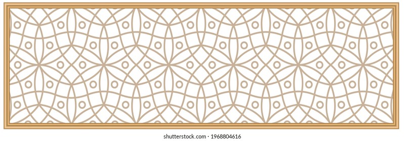 stretch ceiling pattern motif, hallway living room stretch ceiling photo, gold frame ornament