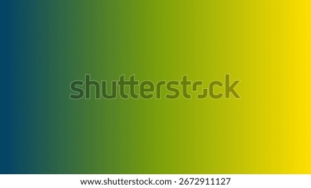 A striking gradient background with a smooth transition from deep navy blue to lush green and bright yellow. Perfect for modern design projects, digital art, and abstract wallpapers.