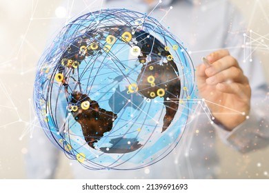 Structure of world economy, communication network.
