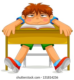 Sad Student Cartoon Images, Stock Photos & Vectors | Shutterstock