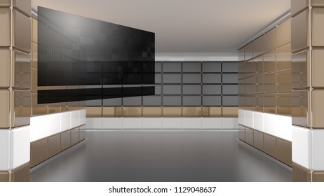 Studio Background 3d Rendering Stock Illustration 1129048637 | Shutterstock