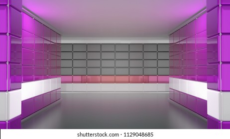 Studio Background 3d Rendering Stock Illustration 1129048685 | Shutterstock