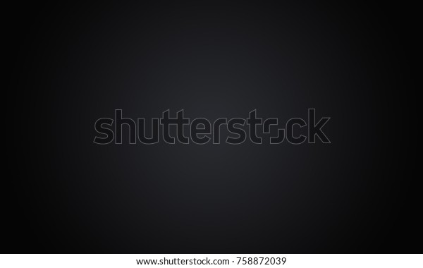 Studio Background Abstract Gradient Black Used Stock Illustration 758872039