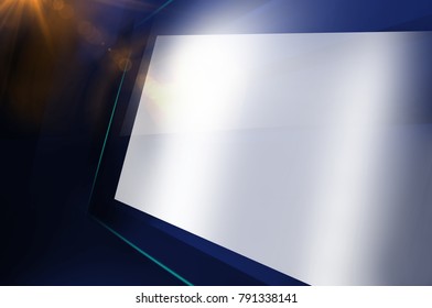 Studio big flat screen