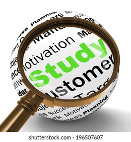 Study Magnifier Definition Means Knowledge Wits And Wisdom
