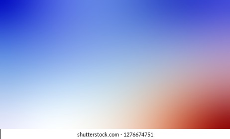 Stunning Blue-Red Gradient Sky, Smooth Transitions And Cold Atmosphere. Vivid Blue-Red Gradient For Loyalty Cards, Vivacious Website Background. Lugubrious Blue To Red Gradient Invoices, Stunning.