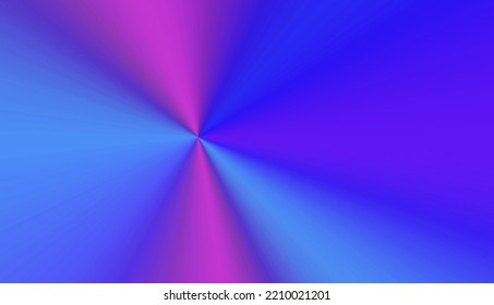 Stunning Futuristic Gradient Royal Blue And Orchid Purple Ray For Abstract Background, Illustration