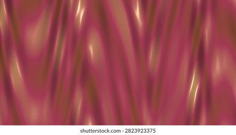 A stunning single-view render showcasing a reflective liquid metal surface bathed in warm sunset hues, perfect for modern and futuristic design elements.