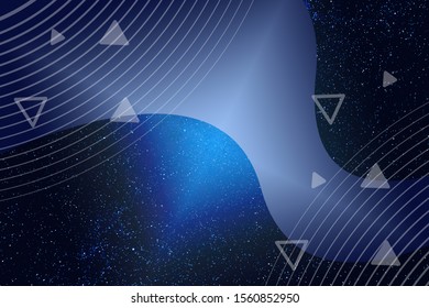 Stylish blue background for presentation, printing, business cards, banner