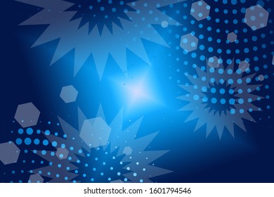 Stylish blue background for presentation, printing, business cards, banner