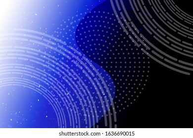 Stylish blue background for presentation, printing, business cards, banner