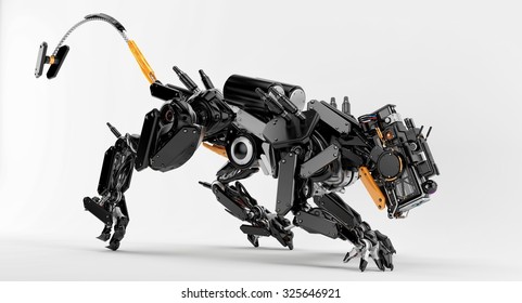 618 Robot panther Images, Stock Photos & Vectors | Shutterstock