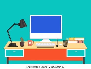 "Stylish desk setup featuring modern tech accessories, perfect for home office inspiration and productivity." - Powered by Shutterstock