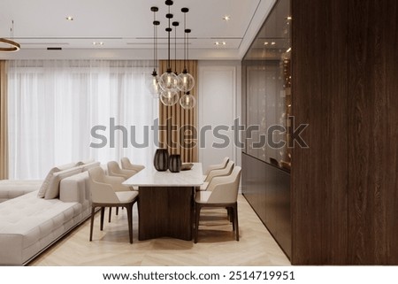 Similar – Image, Stock Photo Salonable Chandelier