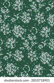 Stylish seamless  repeating pattern featuring a creative combination of floral, geometric, abstract, and ornamental elements. Designed for fabric printing and surface pattern applications, this versatile all-over repeat is ideal for fashion textiles, apparel, home décor, upholstery, wallpaper, wrapping paper, stationery, packaging, and digital backgrounds. High-quality seamless design suitable for both commercial and creative projects.