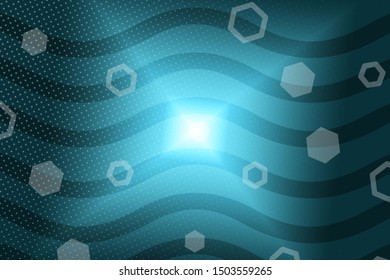 Stylish turquoise background for presentation, printing, business cards, banner