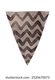 Stylish Zigzag Pattern Triangular Design for Modern Dcor
